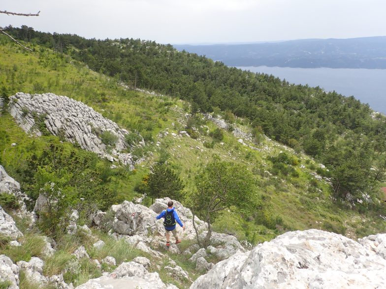 Foto: Manfred Karl / Wandertour / Vrh Kula (863 m) – Panoramaberg über Omis / 24.05.2025 16:39:22