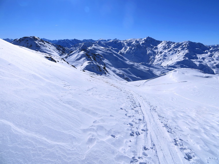 Foto: Andreas Koller / Skitour / Über die Viertelalmen zum Marchkopf (2499m) / 17.05.2025 19:17:34