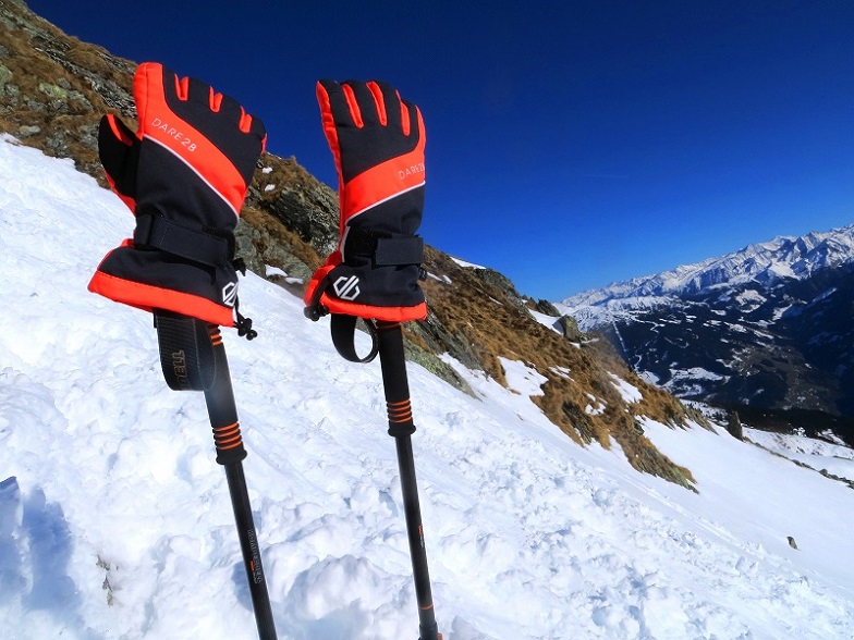 Foto: Andreas Koller / Skitour / Über die Viertelalmen zum Marchkopf (2499m) / Zurück beim Skidepot / 17.05.2025 19:15:40