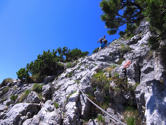 Foto: Andreas Koller / Klettersteigtour / Felix Kuen Klettersteig auf den Hundskof (2243m) / 04.06.2025 01:16:21