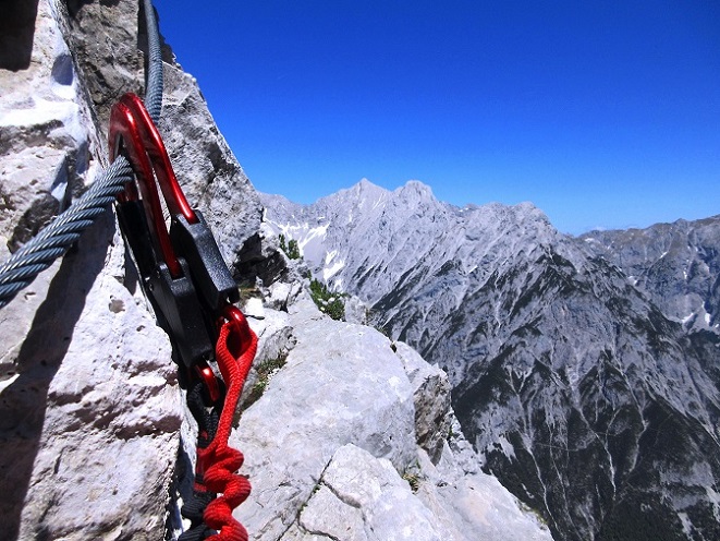Foto: Andreas Koller / Klettersteigtour / Felix Kuen Klettersteig auf den Hundskof (2243m) / 04.06.2025 01:14:55