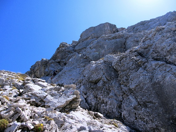 Foto: Andreas Koller / Klettersteigtour / Felix Kuen Klettersteig auf den Hundskof (2243m) / 04.06.2025 01:13:45