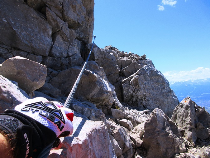 Foto: Andreas Koller / Klettersteigtour / Felix Kuen Klettersteig auf den Hundskof (2243m) / 04.06.2025 01:12:19