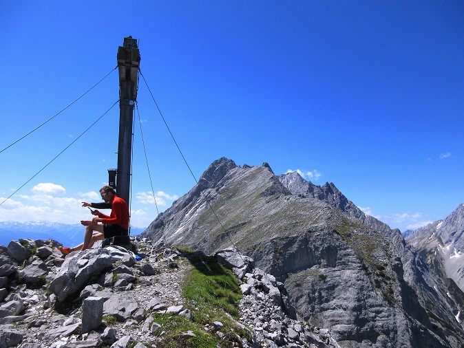 Foto: Andreas Koller / Klettersteigtour / Felix Kuen Klettersteig auf den Hundskof (2243m) / 04.06.2025 01:10:40