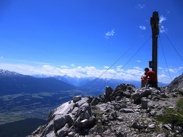 Foto: Andreas Koller / Klettersteigtour / Felix Kuen Klettersteig auf den Hundskof (2243m) / 04.06.2025 01:10:08