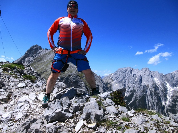 Foto: Andreas Koller / Klettersteigtour / Felix Kuen Klettersteig auf den Hundskof (2243m) / 04.06.2025 01:09:50