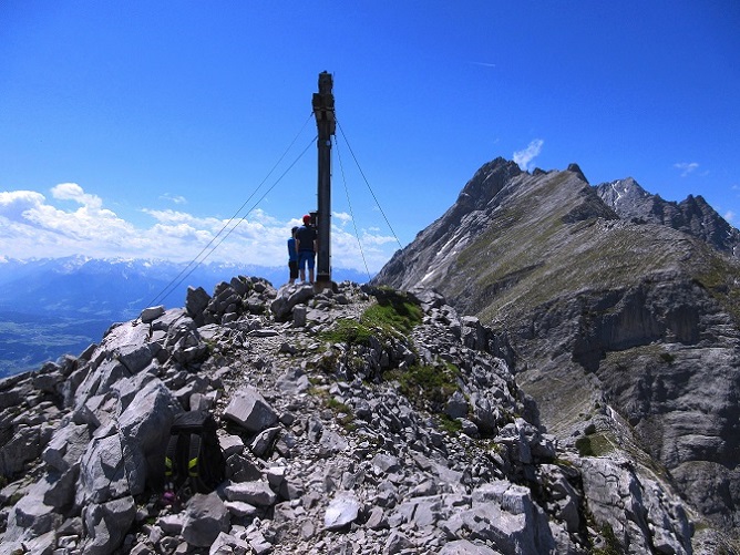 Foto: Andreas Koller / Klettersteigtour / Felix Kuen Klettersteig auf den Hundskof (2243m) / Abschied vom Hundskopf / 04.06.2025 01:09:33