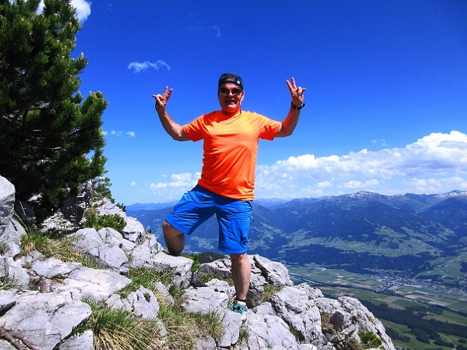 Foto: Andreas Koller / Klettersteigtour / Felix Kuen Klettersteig auf den Hundskof (2243m) / 04.06.2025 01:05:46
