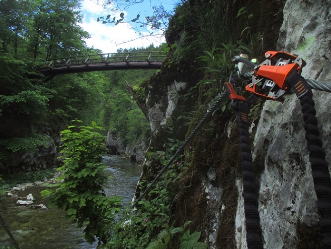 Foto: Andreas Koller / Klettersteigtour / Rottensteiner Klettersteig beim Weichtalhaus (547m) / 19.06.2025 15:16:10