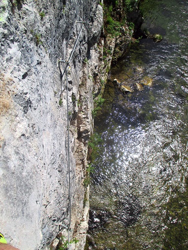 Foto: Andreas Koller / Klettersteigtour / Rottensteiner Klettersteig beim Weichtalhaus (547m) / 19.06.2025 15:15:26
