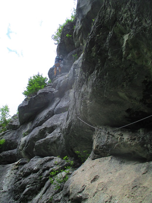 Foto: Andreas Koller / Klettersteigtour / Rottensteiner Klettersteig beim Weichtalhaus (547m) / 19.06.2025 15:12:48