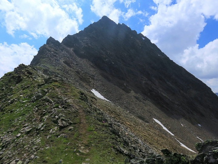 Foto: Andreas Koller / Wandertour / Königskogel (3050m) / Der finale Grat zum Königskogel / 22.06.2025 23:58:02