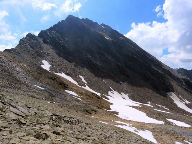 Foto: Andreas Koller / Wandertour / Königskogel (3050m) / Königskogel mit Anstiegsgrat / 22.06.2025 23:57:20