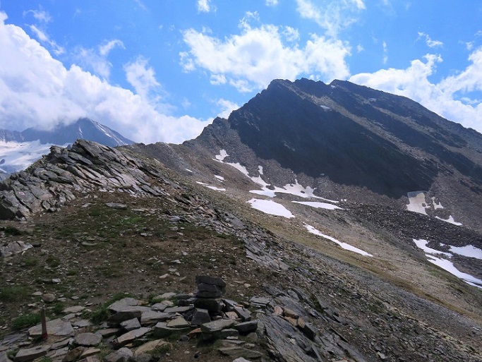 Foto: Andreas Koller / Wandertour / Königskogel (3050m) / Rückblick Königskogel / 22.06.2025 23:56:19