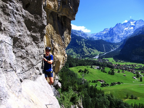 Foto: Andreas Koller / Klettersteigtour / Klettersteig Allmenalp - Kandersteg (1725m) / 25.06.2025 17:51:38