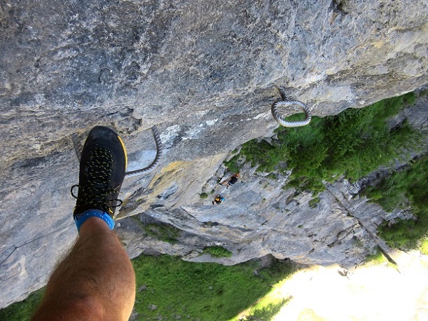 Foto: Andreas Koller / Klettersteigtour / Klettersteig Allmenalp - Kandersteg (1725m) / 25.06.2025 17:50:27
