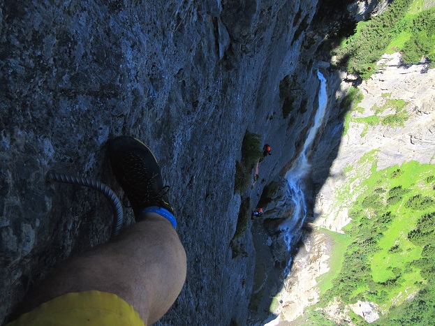 Foto: Andreas Koller / Klettersteigtour / Klettersteig Allmenalp - Kandersteg (1725m) / 25.06.2025 17:49:27