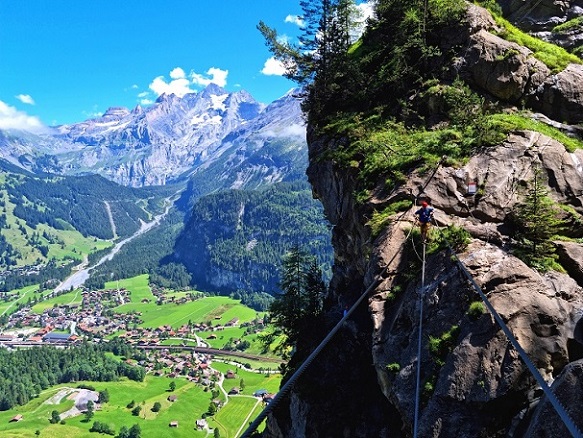 Foto: Andreas Koller / Klettersteigtour / Klettersteig Allmenalp - Kandersteg (1725m) / 25.06.2025 17:48:30