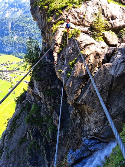 Foto: Andreas Koller / Klettersteigtour / Klettersteig Allmenalp - Kandersteg (1725m) / 25.06.2025 17:48:22