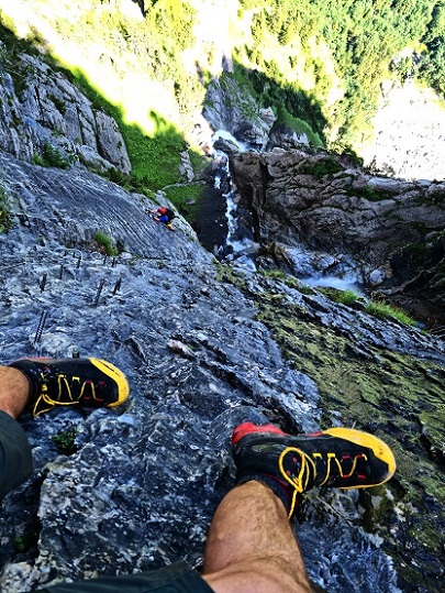 Foto: Andreas Koller / Klettersteigtour / Klettersteig Allmenalp - Kandersteg (1725m) / 25.06.2025 17:47:51