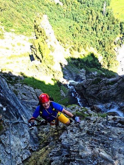 Foto: Andreas Koller / Klettersteigtour / Klettersteig Allmenalp - Kandersteg (1725m) / 25.06.2025 17:46:28