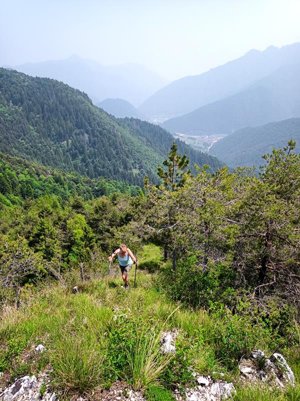 Foto: Wolfgang Lauschensky / Wandertour / Cima San Giorgio - Cima Palone - Tre Sorelle Runde / Gipfelgrat / 08.07.2025 15:55:16