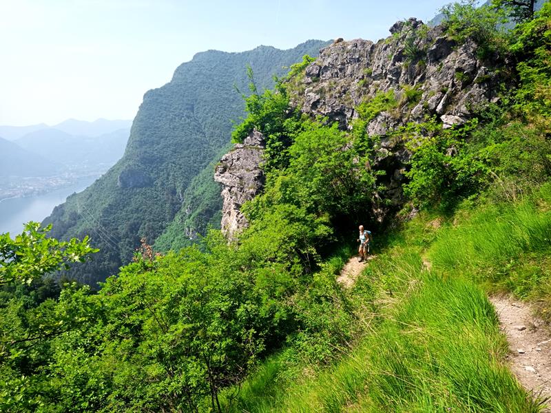 Foto: Wolfgang Lauschensky / Wandertour / Monte Censo / im Abstieg / 08.07.2025 16:23:30