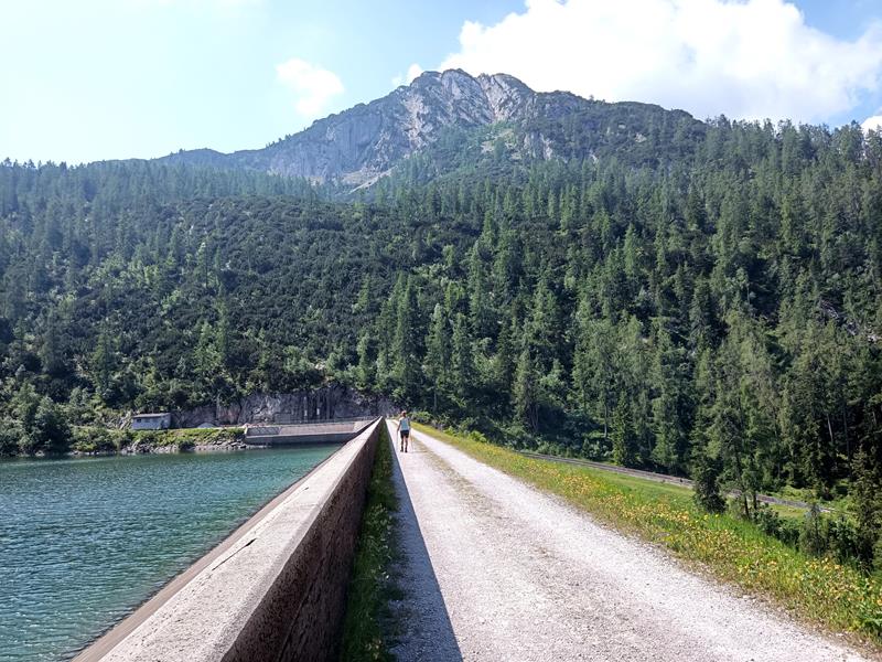 Foto: Wolfgang Lauschensky / Wandertour / Rauchkopf 1953m über Dießbachsteig / Rauchkopf vom Dießbachstausee / 08.07.2025 21:23:55