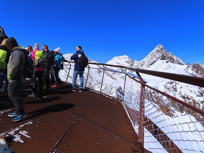Foto: Andreas Koller / Wandertour / Top of Tyrol (3210m) / Aussichtsplattform Top of Tyrol / 07.08.2025 23:01:39