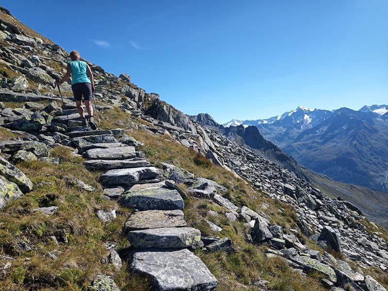 Foto: Wolfgang Lauschensky / Wandertour / Rauchkofel 3251m von Prettau / Plattensteig vor Dreiherrnspitze / 31.08.2025 01:08:54