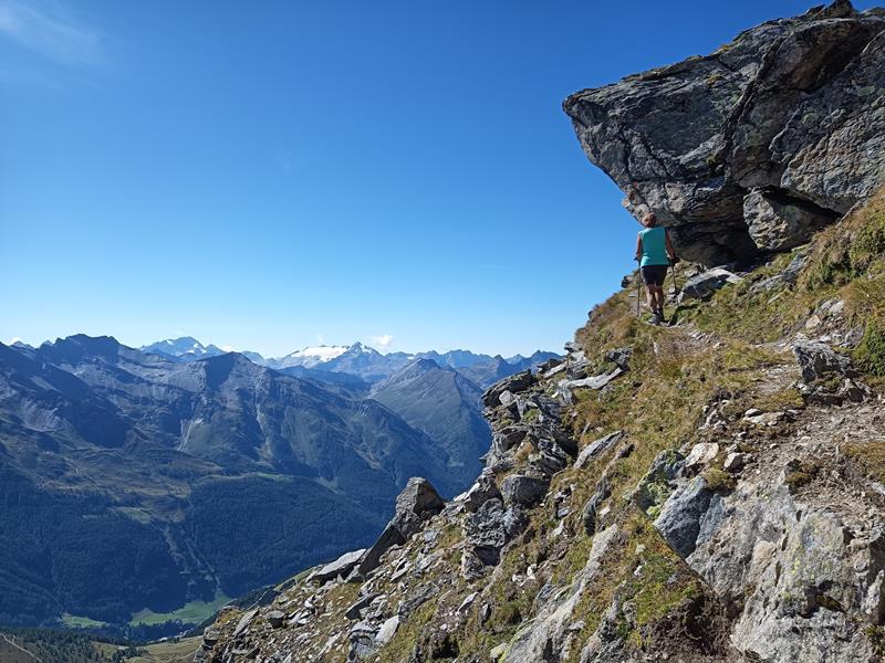 Foto: Wolfgang Lauschensky / Wandertour / Rauchkofel 3251m von Prettau / Rieserfernergrößen: Hochgall, Magerstein,
Schneebiger Nock / 31.08.2025 01:08:41