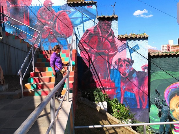 Foto: Andreas Koller / Wandertour / Mirador Killi Killi in La Paz (3732m) / 09.10.2025 01:08:22