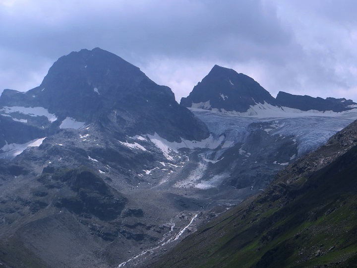Foto: Andreas Koller / Klettersteigtour / Wiesbadener Hütte Klettersteige1: bolting.eu-Steig (2697m) / Blick zum Piz Buin (3312m) / 20.10.2025 00:24:26