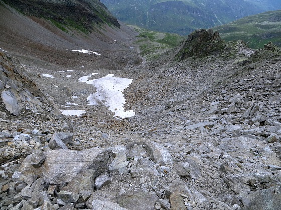 Foto: Andreas Koller / Klettersteigtour / Wiesbadener Hütte Klettersteige1: bolting.eu-Steig (2697m) / Steiler Abstieg vom Radsattel / 20.10.2025 00:16:59