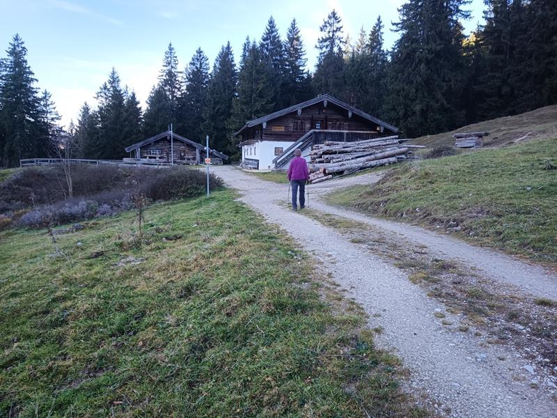 Foto: Wolfgang Lauschensky / Wandertour / Hinterer und Vorderer Rauschberg von Weißbach / Kaitlalm oder Keitlalm / 15.11.2025 12:58:19