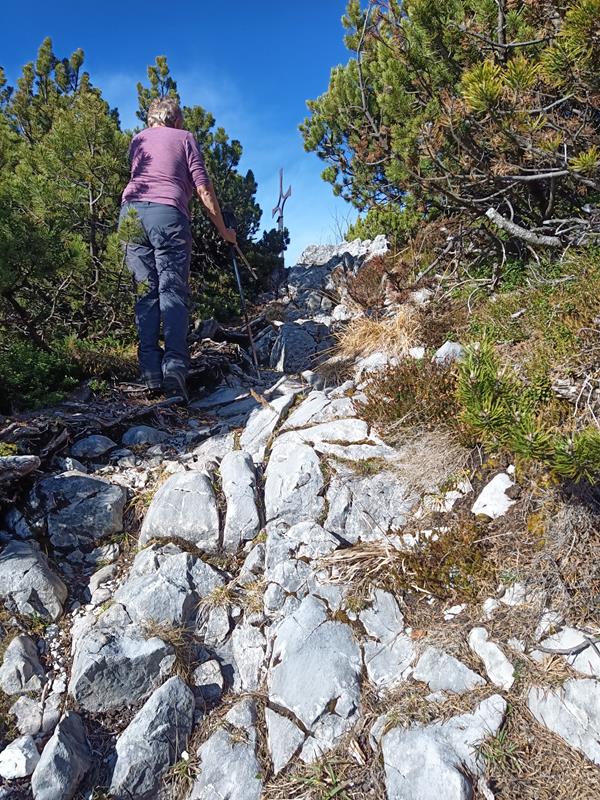Foto: Wolfgang Lauschensky / Wandertour / Hinterer und Vorderer Rauschberg von Weißbach / Gipfellatschengasse / 15.11.2025 12:57:48