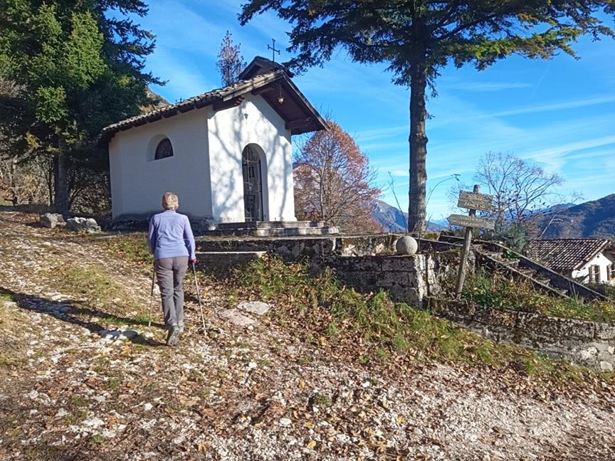 Foto: Wolfgang Lauschensky / Wandertour / Cima Palon 1915m Überschreitung / Kapelle Monte Zanetto / 17.11.2025 16:10:28