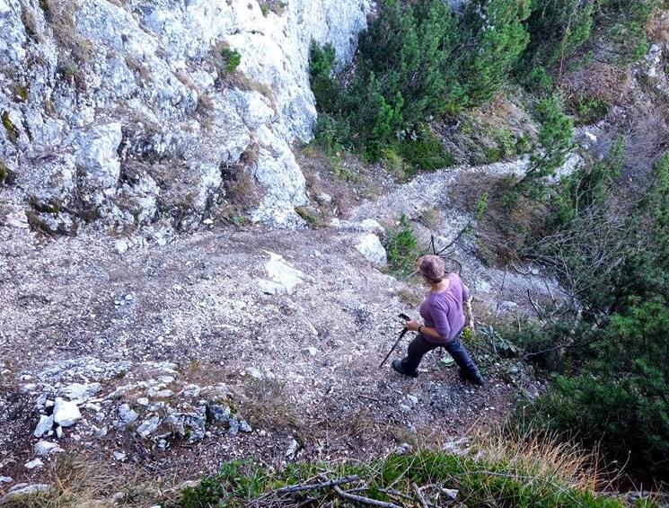 Foto: Wolfgang Lauschensky / Wandertour / Cima Palon 1915m Überschreitung / kurzer Schartenabstieg / 17.11.2025 16:10:00