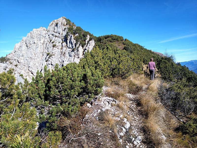 Foto: Wolfgang Lauschensky / Wandertour / Cima Palon 1915m Überschreitung / La Rocchetta / 17.11.2025 16:09:56