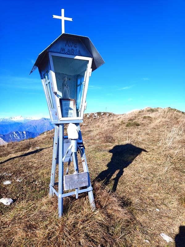Foto: Wolfgang Lauschensky / Wandertour / Cima Palon 1915m Überschreitung / Cima Alta/Palon mit Gipfelstange im Hintergrund / 17.11.2025 16:09:19
