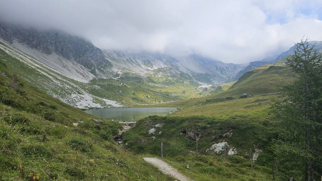 Foto: Manfred Karl / Wandertour / Wildkarhöhe (2511 m) aus dem Riedingtal / Kurz vorm Zaunersee geht es links hinauf / 23.06.2026 21:06:28