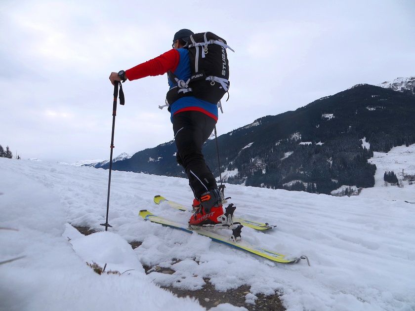 Foto: Andreas Koller / Skitour / Trainingstour Dorfgastein: Zur Reiterhütte (1478m) / 13.12.2025 02:09:20