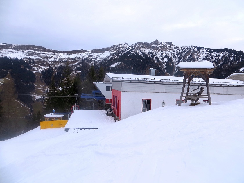 Foto: Andreas Koller / Skitour / Trainingstour Dorfgastein: Zur Reiterhütte (1478m) / Mittelstation der Umlaufgondelbahn von Dorfgastein / 13.12.2025 02:07:10