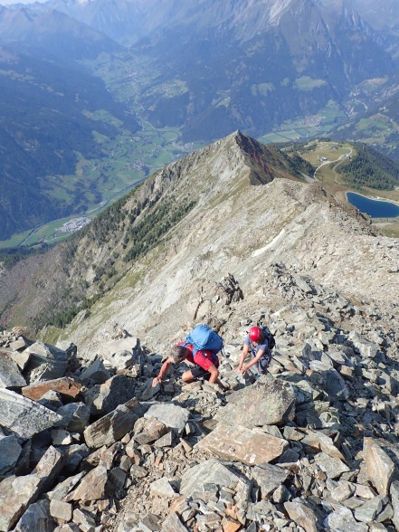 Foto: Manfred Karl / Klettertour / Rotenkogel (2762 m) Nordwestgrat / 24.06.2026 15:56:58