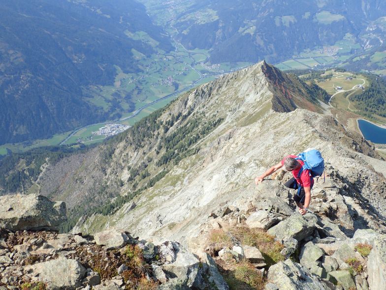Foto: Manfred Karl / Klettertour / Rotenkogel (2762 m) Nordwestgrat / 24.06.2026 15:55:29