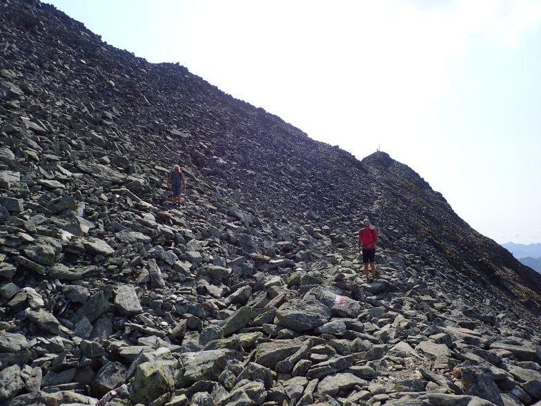 Foto: Manfred Karl / Klettertour / Rotenkogel (2762 m) Nordwestgrat / 24.06.2026 15:52:55