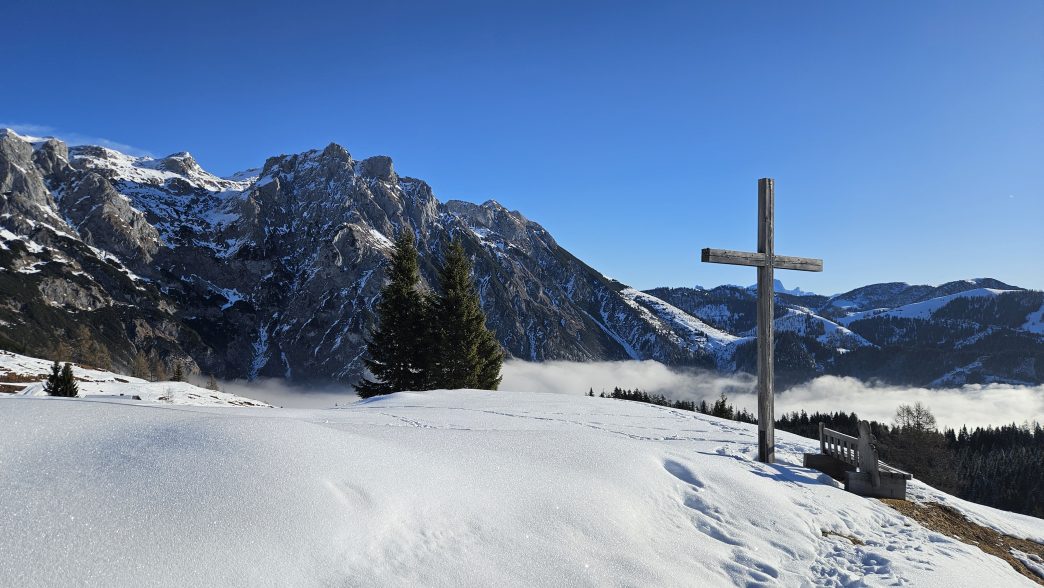 Foto: Manfred Karl / Schneeschuhtour / Von Werfenweng zur Elmaualm (1513 m) / 08.05.2026 13:35:48