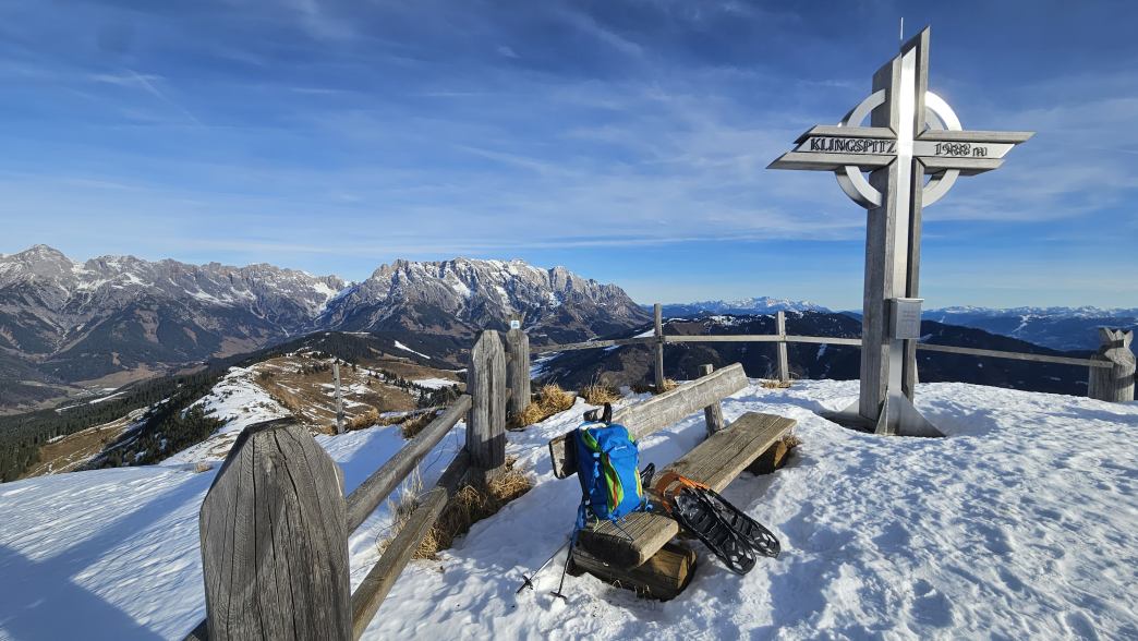 Foto: Manfred Karl / Schneeschuhtour / Mit Schneeschuhen auf den Klingspitz (1988 m) und Hochkasern (2017 m) / 08.05.2026 16:23:34