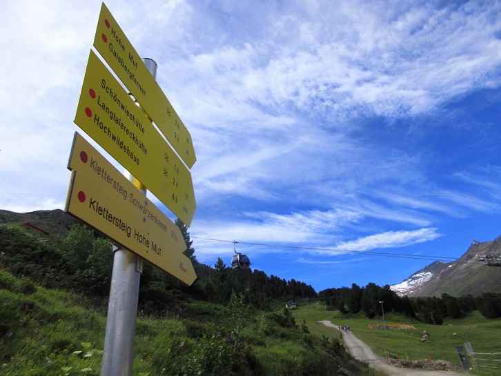Foto: Andreas Koller / Klettersteigtour / Klettersteig Hohe Mut (2670m) / Zustieg von der Mittelstation / 14.05.2026 01:49:31