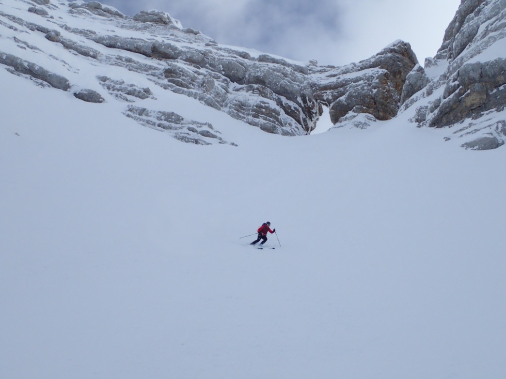Foto: Manfred Karl / Skitour / Prestreljenik Fenster (2391 m) – Sella Ursic (2280 m) / Nicht mehr ganz so steil / 23.06.2026 11:43:55